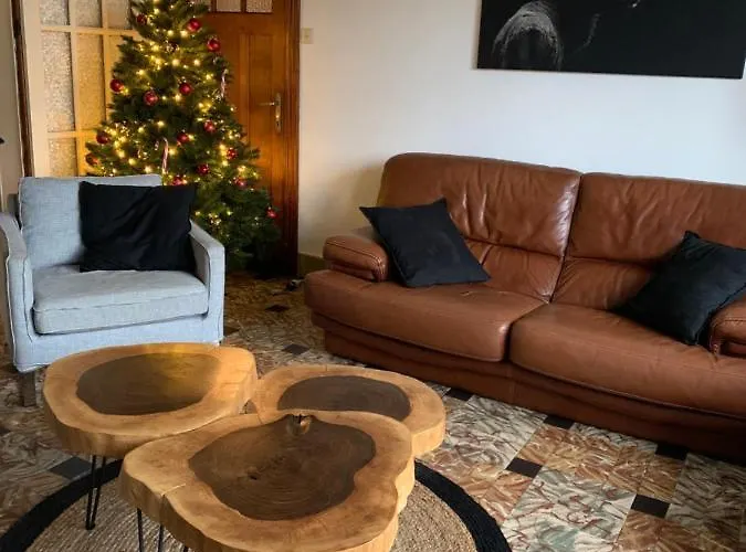 בית נופש Gezellige Villa Met Houtkachel, Sauna En Zonnige Tuin Doische